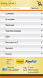 Mobile Screenshot of lasser-gravuren.ch